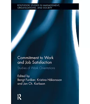 Commitment to Work and Job Satisfaction: Studies of Work Orientations