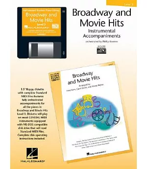 Broadway And Movie Hits - Level 3 - Gm Disk: Hal Leonard Student Piano Library