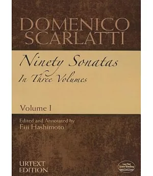 Domenico Scarlatti: Ninety Sonatas in Three Volumes, Urtext Edition