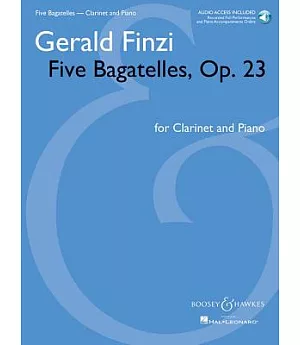 Gerald Finzi - Five Bagatelles, Op. 23: For Clarinet and Piano