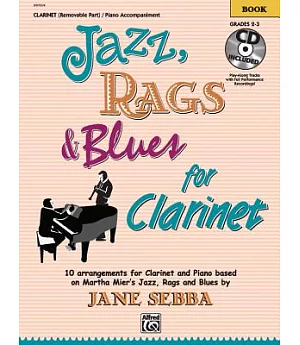 Jazz, Rags & Blues for Clarinet: Piano Accompaniment