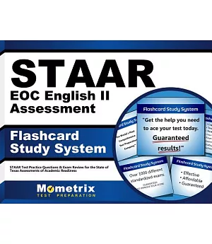 STAAR EOC English II Assessment Flashcard Study System: Staar Test Practice Questions & Exam Review for the State of Texas Asses