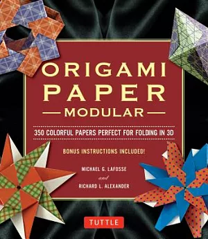 Modular Origami Paper Pack: 350 Colorful Papers Perfect for Folding in 3D