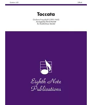 Toccata: Score & Parts