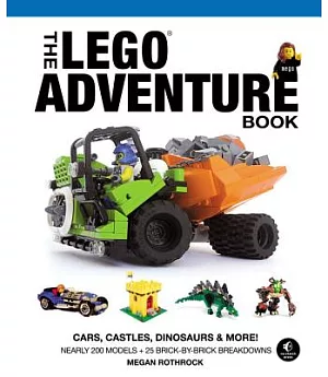 The Lego Adventure Book: Cars, Castles, Dinosaurs & More!