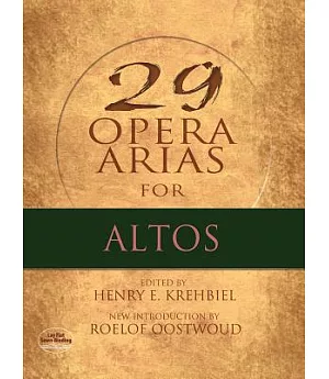 29 Opera Arias for Altos