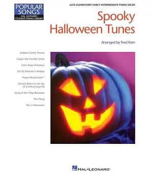 Spooky Halloween Tunes: Late Elementary/ Early Intermediate Piano Solo’s