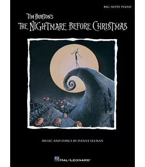 Tim Burton’s The Nightmare Before Christmas: Big-Note Piano