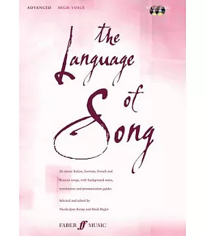 The Language of Song -- Advanced: High Voice