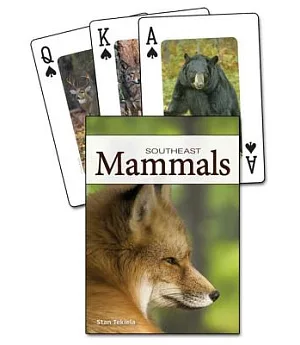 Mammals of the Southeast Playing Cards