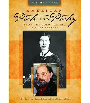 American Poets and Poetry: From the Colonial Era to the Present