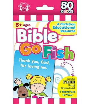 Bible Go Fish: 50-count Game Cards