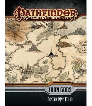 Pathfinder Campaign Setting Iron Gods Poster Map Folio