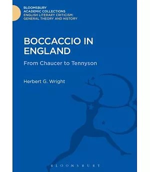 Boccaccio in England: From Chaucer to Tennyson