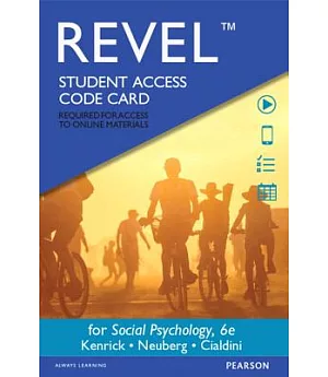 Social Psychology Revel Access Card: Goals in Interaction