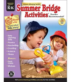 Summer Bridge Activities Bridging Grades PreK to K