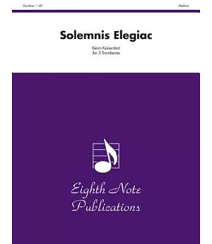 Solemnis Elegiac: Score & Parts