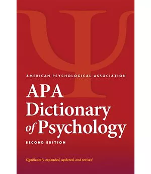 APA Dictionary of Psychology