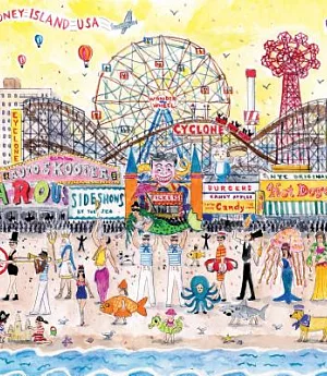 Michael Storrings Summer at the Amusement Park: 500 Piece Puzzle