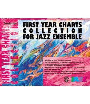 First Year Charts Collection for Jazz Ensemble: Conductor