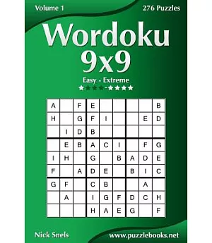 Wordoku 9x9: Easy to Extreme