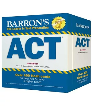 Barron’s Act: Over 400 Flash Cards to Help You Achieve a Higher Score