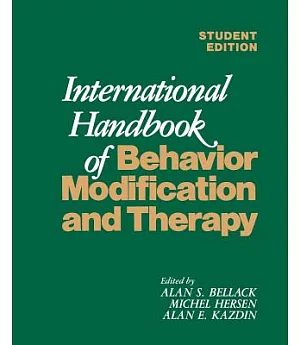 International Handbook of Behavior Modification and Therapy