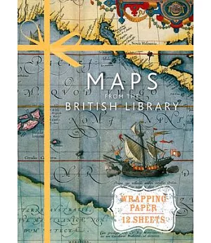 Maps from the British Library Wrapping Paper: 12 Sheets