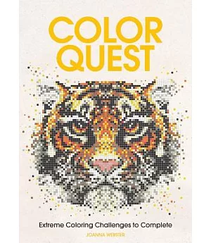 Color Quest Adult Coloring Book: Extreme Coloring Challenges to Complete