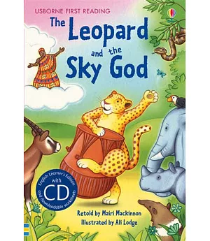 The Leopard and the Sky God (with CD) (Usborne English Learners’ Editions: Lower Intermediate)