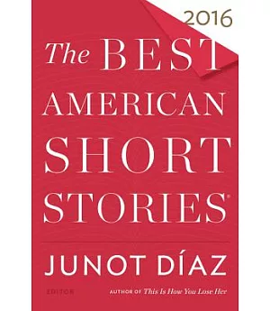 The Best American Short Stories 2016