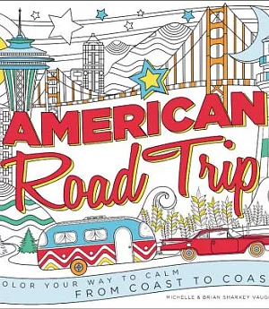 American Road Trip: Color Your Way to Calm from Coast to Coast