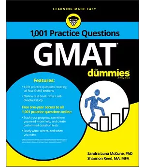 1,001 Gmat Practice Questions for Dummies