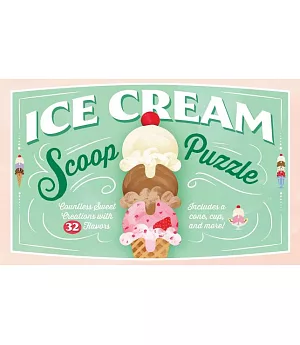 Ice Cream Scoop Puzzle: Countless Sweet Creations With 32 Flavors