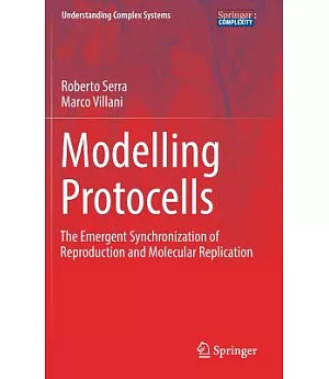 Modelling Protocells: The Emergent Synchronization of Reproduction and Molecular Replication