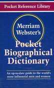 Merriam Webster’s Pocket Biographical Dictionary(限台灣)