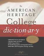American Heritage College Dictionary, 4/e
