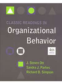 Classic Readings in Organizational Behavior(四版)