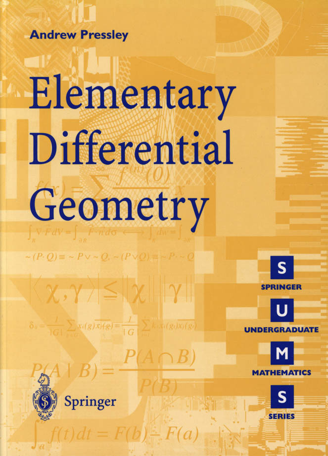 Elementary Differential Geometry