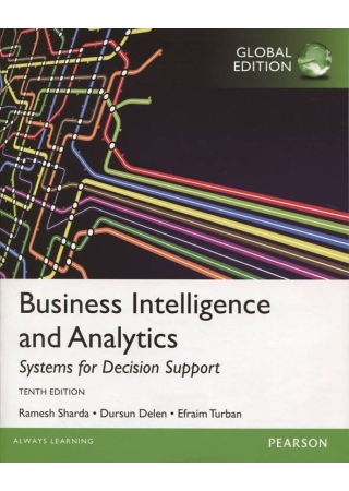 Business Intelligence and Analytics: Systems for Decision Support (GE)(第十版)