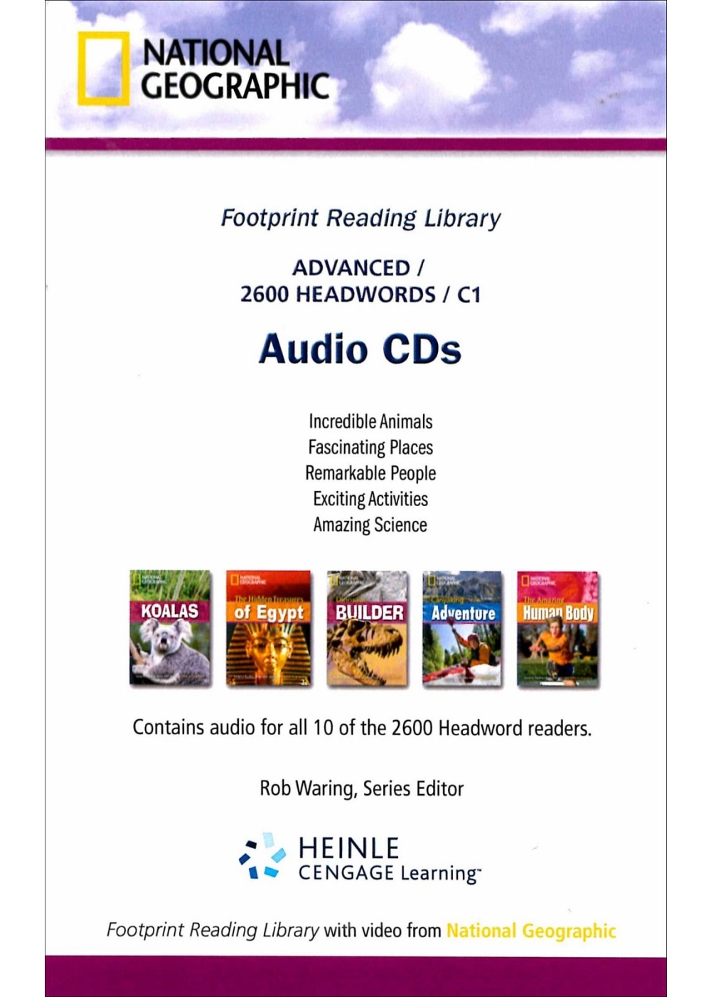 Footprint Reading Library-Level 2600 Audio CDs/3片