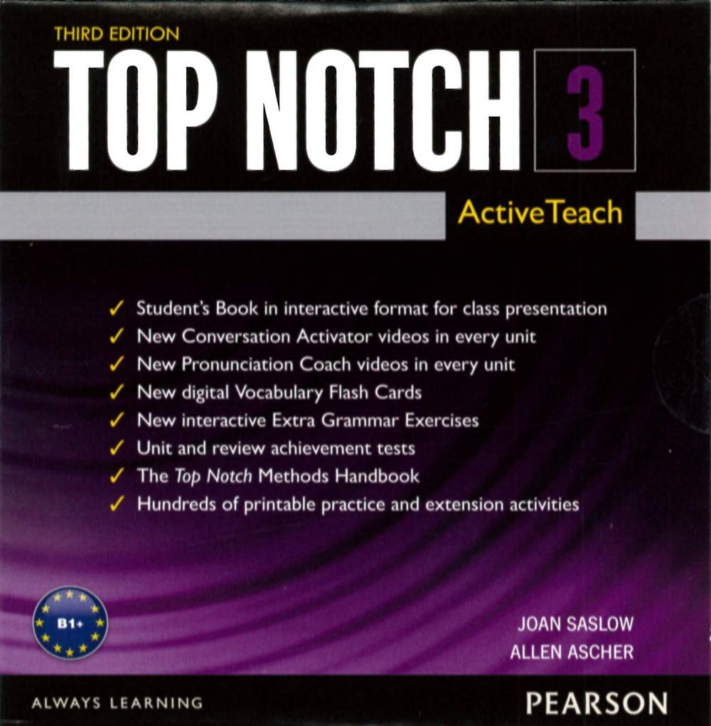 Top Notch 3/e (3) ActiveTeach (DVD-ROM/1片)