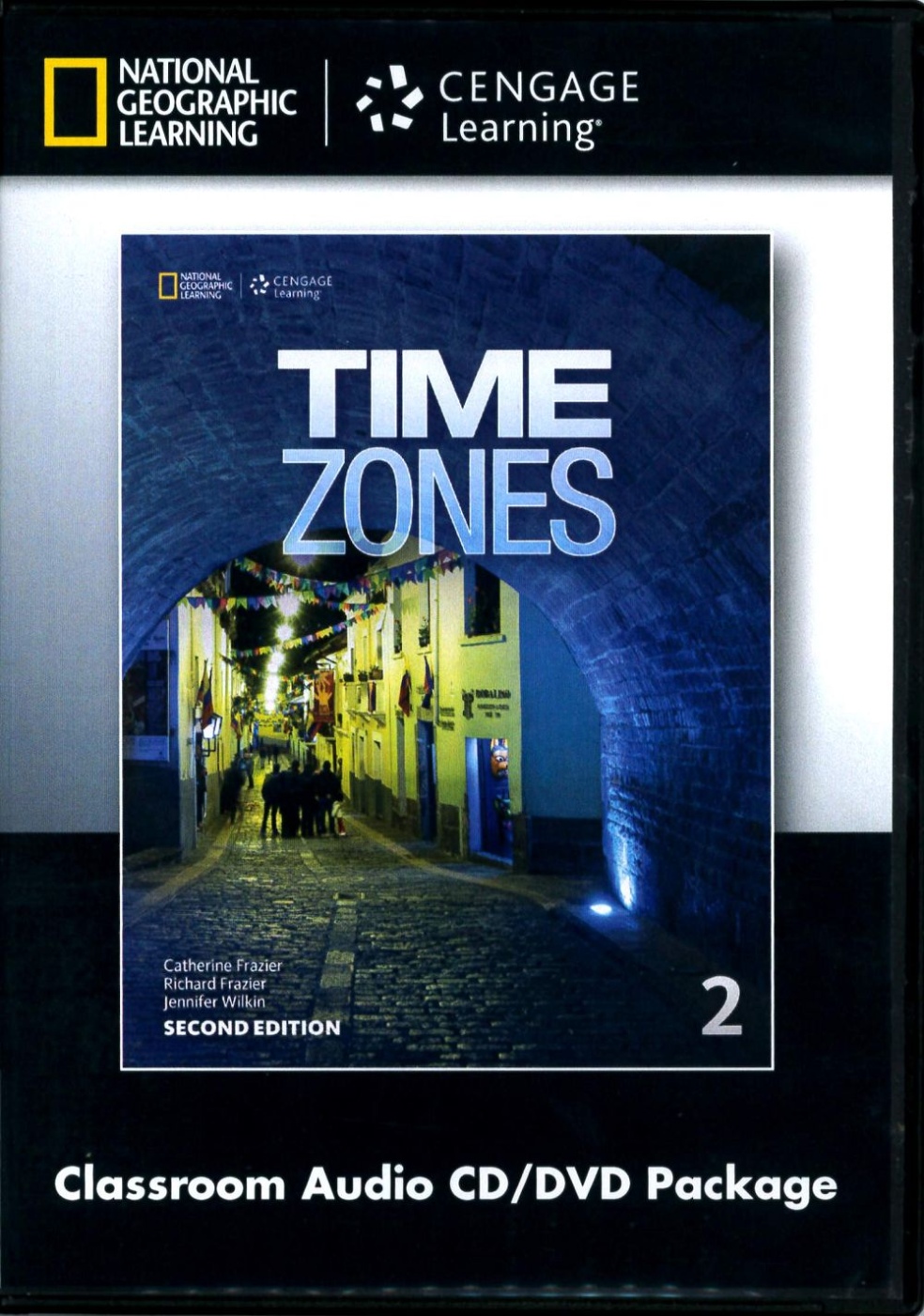 Time Zones 2/e (2) Classroom Audio CDs/2片 and DVD/1片