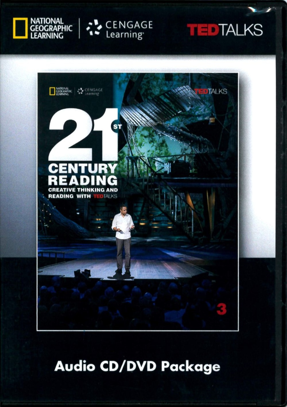 21st Century Reading (3) Audio CDs/2片 and DVD/1片