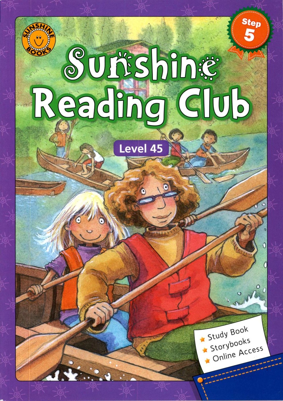 Sunshine Reading Club Level 45 Study Book with Storybooks and Online Access Code
