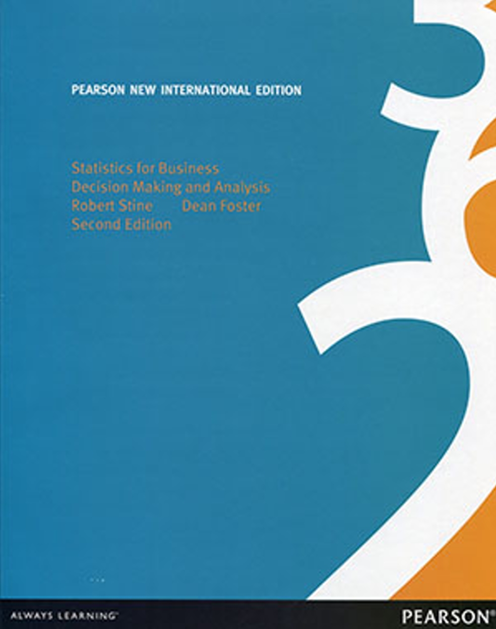 Statistics for Business: Decision Making and Analysis (PNIE)(2版)