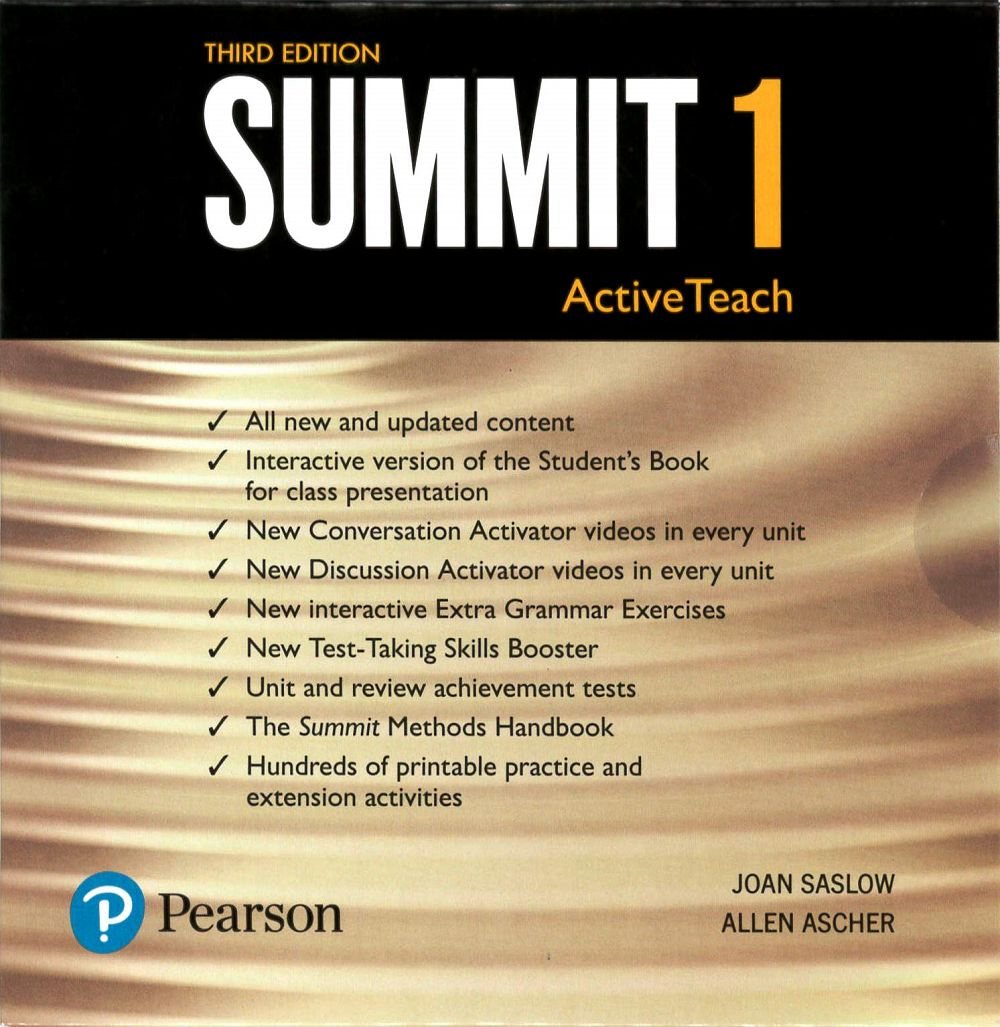 Summit (1) ActiveTeach DVD-ROM/1片 3/e