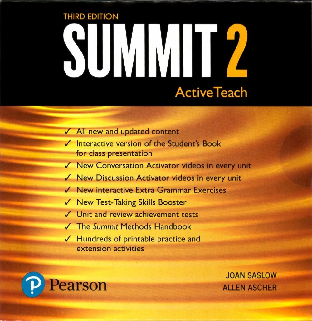 Summit (2) ActiveTeach DVD-ROM/1片 3/e