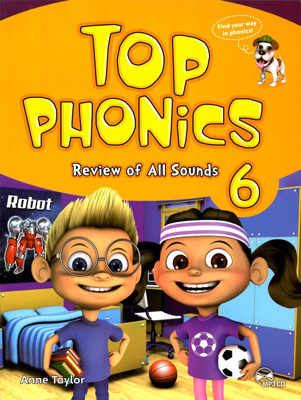 Top Phonics (6) Student Book with MP3 CD/1片