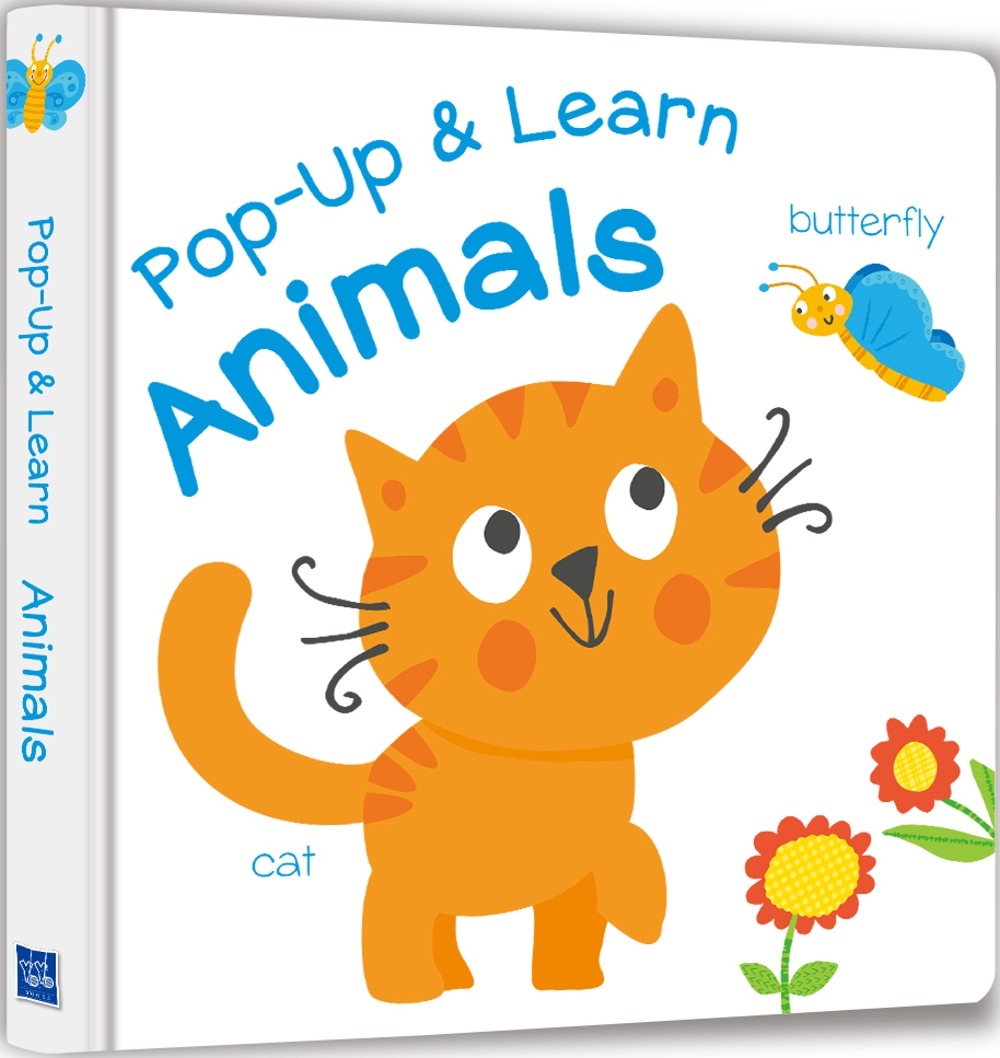 【Listen & Learn Series】Pop-Up & Learn Animals（可愛互動立體書：驚奇動物）（附美籍教師朗讀音檔）